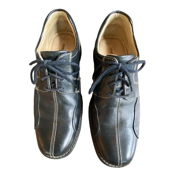 Johnston & Murphy Shuler Bicycle Black Shoe Size 8 - Picture 2 of 8